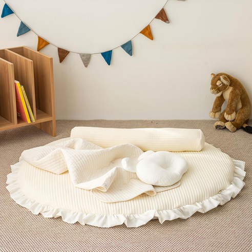 "악! 쿵!" 맘 졸이는 육아, 층간소음 걱정 끝내는 마법? 🤫 아기원형매트