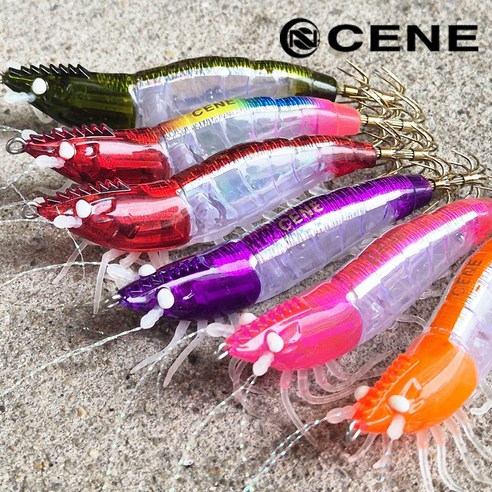 🎣 갑오징어, 한치 낚시! 챔피언 조과의 비결? 세네 새우에기 조타 쉬림프 완전 분석! 세네에기